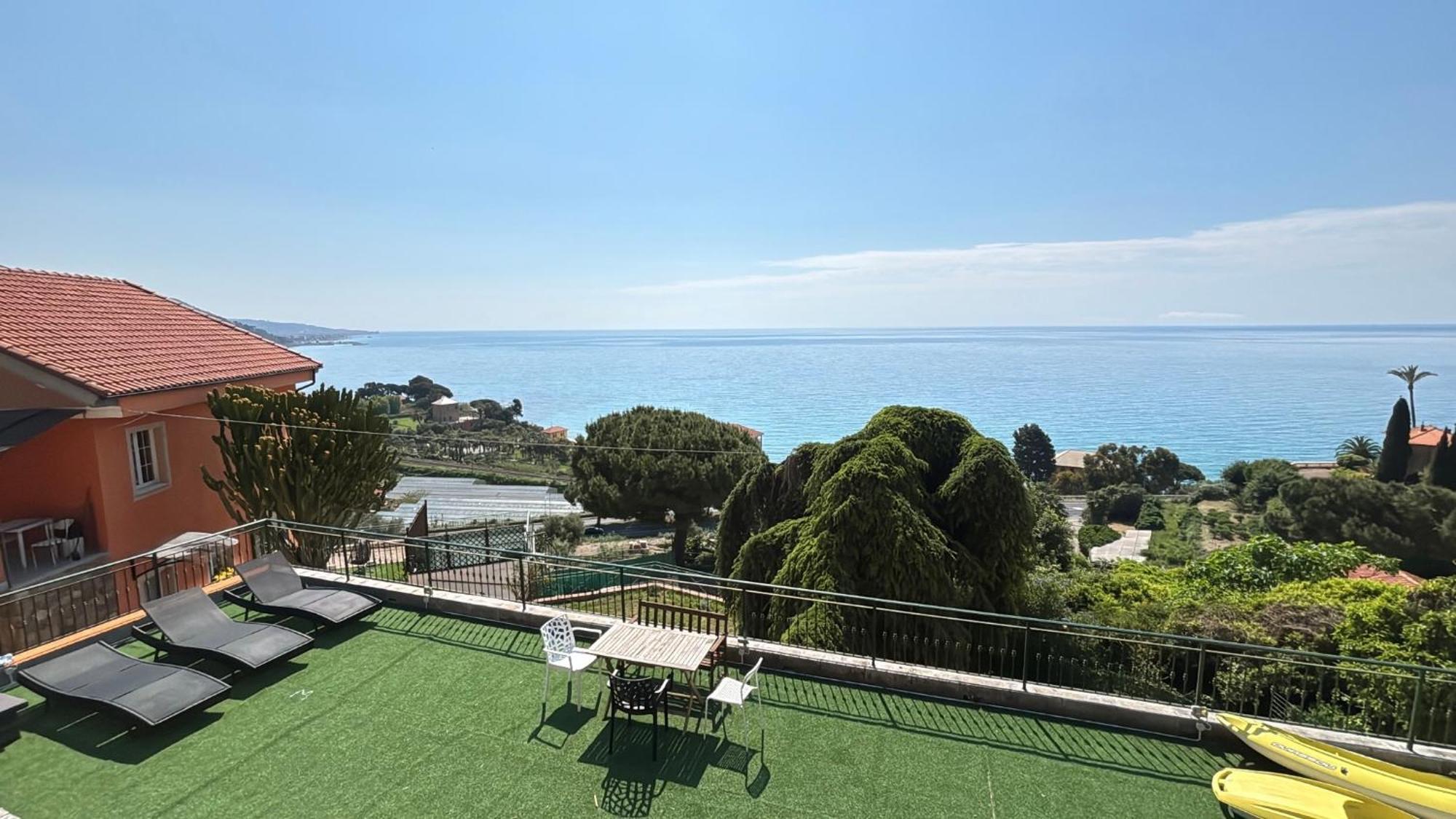 Ferienwohnung Il Giardino Del Mare Ventimiglia Exterior foto