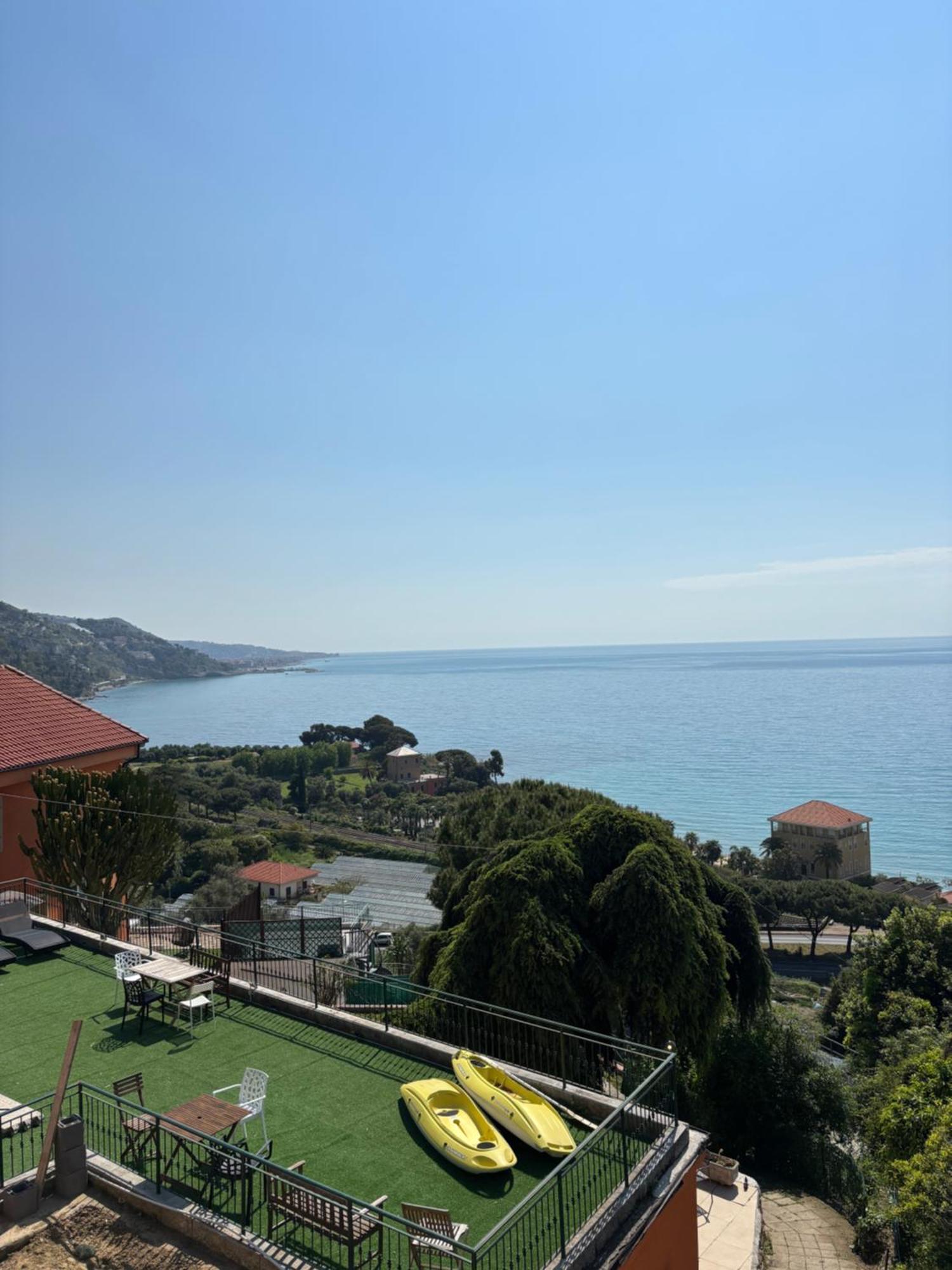 Ferienwohnung Il Giardino Del Mare Ventimiglia Exterior foto